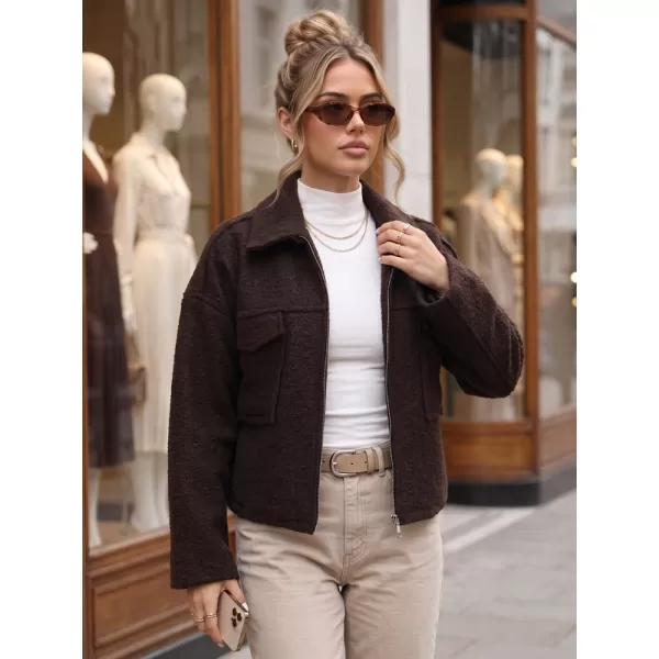  Női kabát DSTREET TY6058 BARNA 