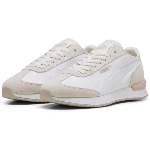  Cipők PUMA R78 WIND NYLON 400694-04 WHITE/ FEHÉR/PUMA FEHÉR/SIVATAGI POR 