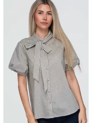 Női ing OMBRE OW-SH-E0067 BÉZS