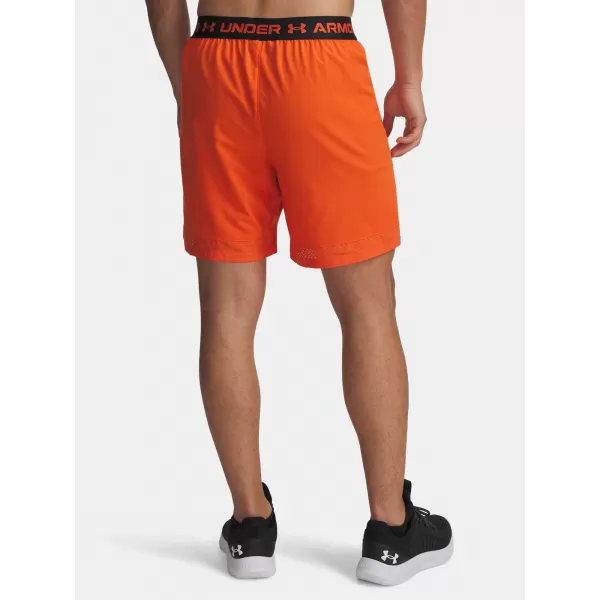  Férfi rövidnadrág UNDER ARMOUR VANISH WOVEN 6IN SHORTS 1373718-844 NARANCS 