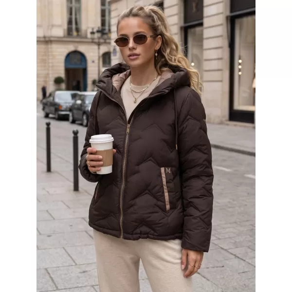  Női kabát DSTREET TY5944 BARNA 