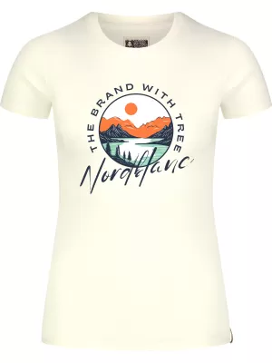 Női póló NORDBLANC STARLIGHT NBSLT8176 FEHÉR