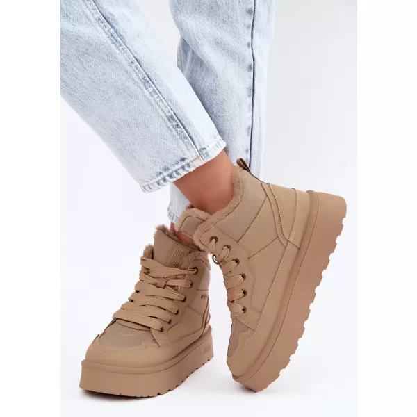  Női hóemberek BIG STAR SHOES UU274166 BÉZS 
