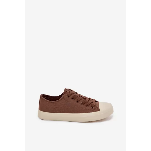  Női tornacipő BIG STAR SHOES TT274123 BARNA/BÉZS 