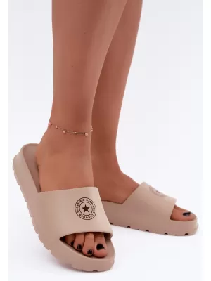 Női papucs BIG STAR SHOES UU274074 BARNA ÉS BÉZS ÁRNYALATAI