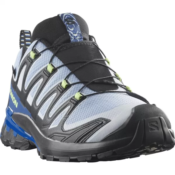  Férfi cipők SALOMON XA PRO 3D V9 GORE-TEX STORM L45486500 FEKETE/BRUNNERA KÉK/SZÖRFÖZHET AZ INTERNETEN 