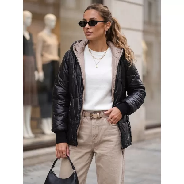  Női kabát DSTREET TY5786 FEKETE 