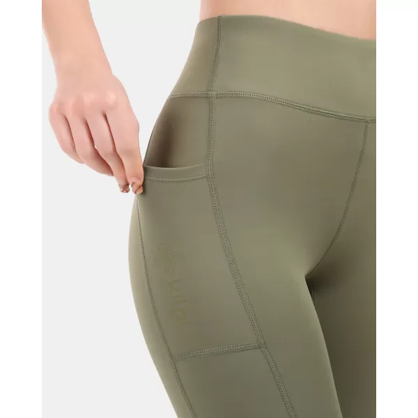  Női leggings KILPI TENIA-W 1L0420KI ZÖLD 