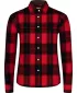 Női flanel ing NORDBLANC WILLOW NBSSL8371 PIROS