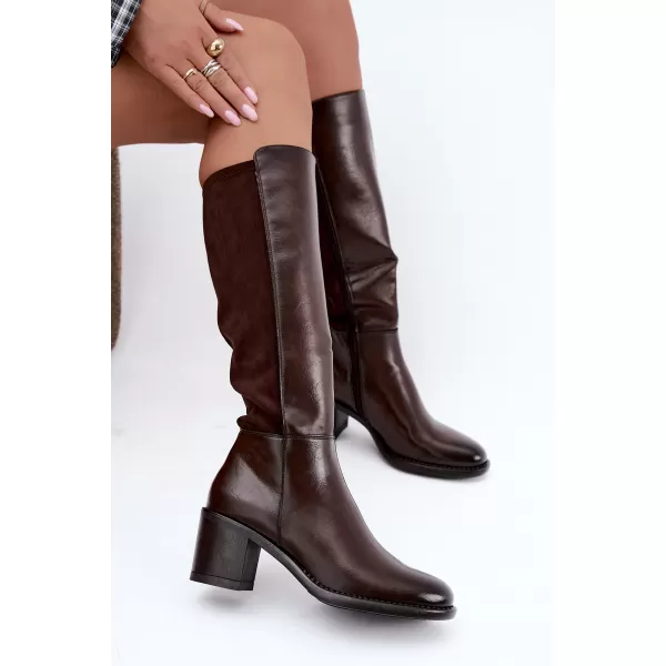  Női csizma VINCEZA 58652 BARNA 