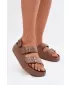 Női szandál BIG STAR SHOES TT274A035 BARNA/BÉZS