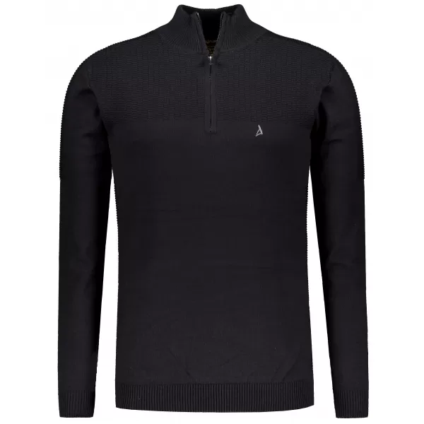  Férfi pulóver ALTISPORT ITSU FEKETE 