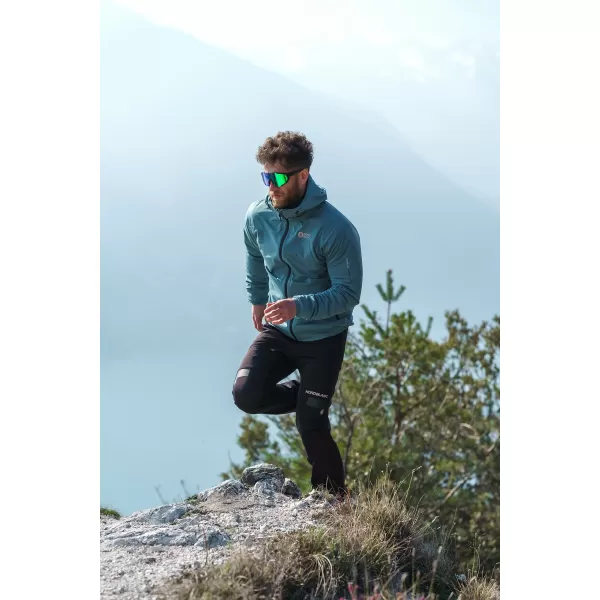  Férfi vízálló multisport nadrág NORDBLANC RIDGEWALK NBSPM8325 FEKETE 