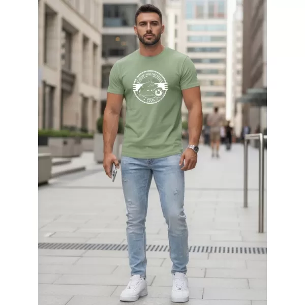  Férfi póló DSTREET NX5088R VILÁGOSZÖLD 