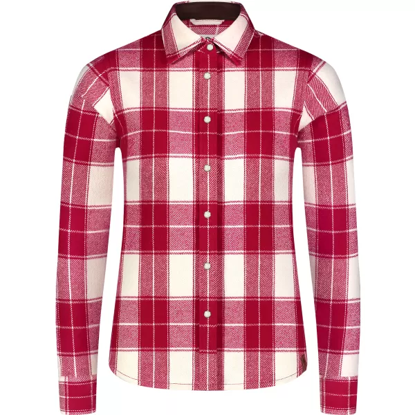  Női flanel ing NORDBLANC WILLOW NBSSL8371 PIROS 