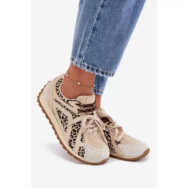  Női tornacipő BIG STAR SHOES TT274549 BÉZS 