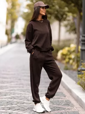 Női szett DSTREET AY1215 BARNA
