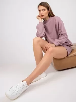 Női pulóver BASIC FEEL GOOD AP-BL-A-R001 SÖTÉT RÓZSASZÍN