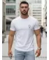 Férfi póló DSTREET NX0137R-WH FEHÉR