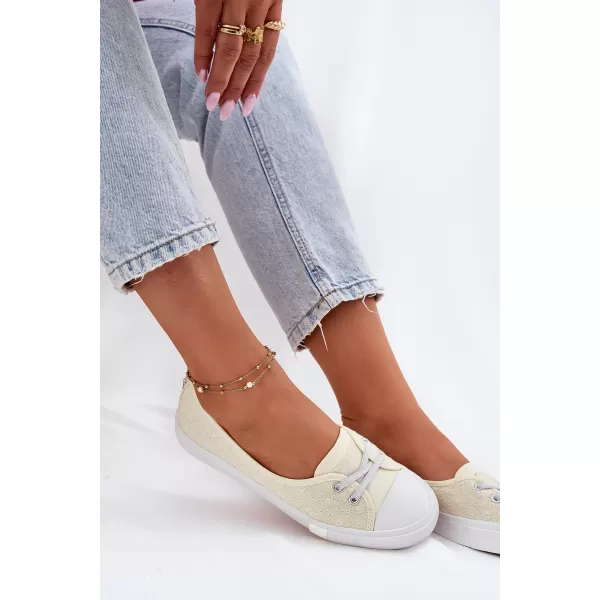 Női tornacipő LEE COOPER LCW-25-31-3445L BÉZS 
