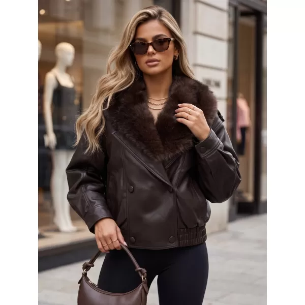  Női kabát DSTREET TY6027 BARNA 