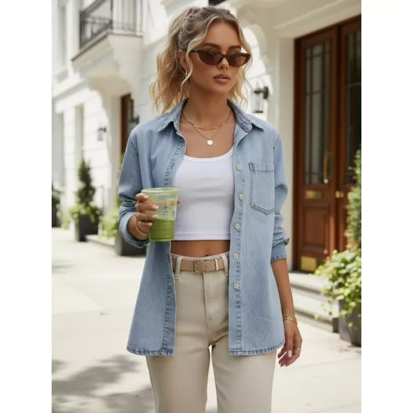  Női ing DSTREET DY0490 KÉK 