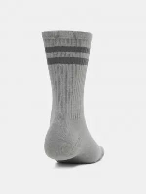 Zokni UNDER ARMOUR ESSENTIAL 6PK CREW 1387058-069 SZÜRKE