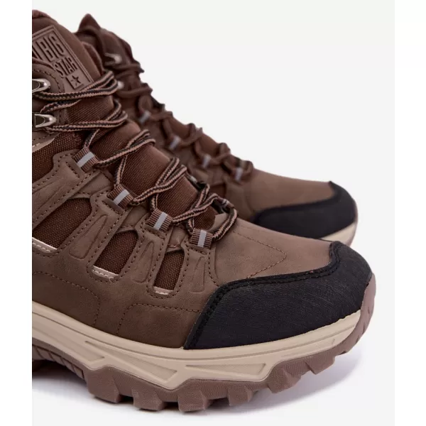 Férfi cipők BIG STAR SHOES UU174316 BARNA/BÉZS ÁRNYÉKOK 