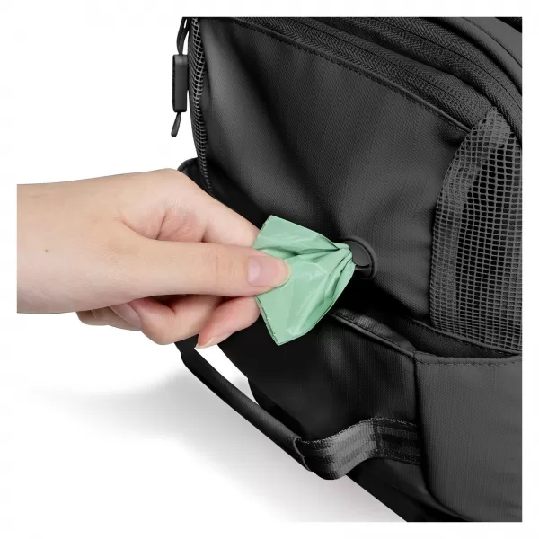  Tartály HEYS Pawsenger Pet Carrier FEKETE 