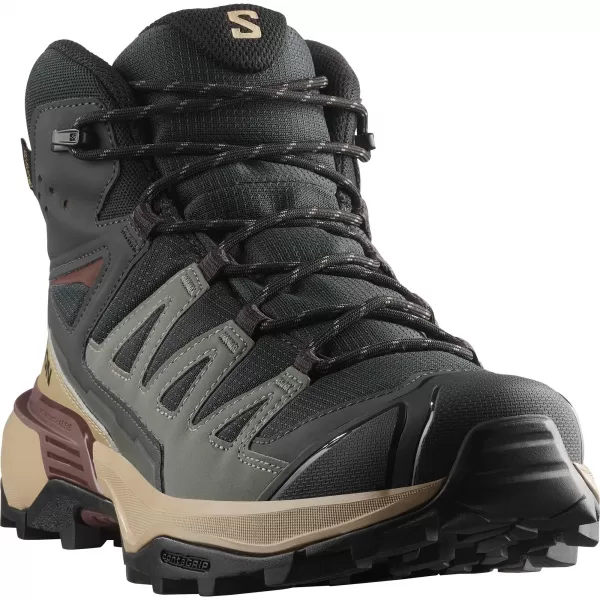  Férfi cipők SALOMON X ULTRA 360 MID GORE-TEX L47743300 FANTOM/DESSZERT CSER/RUM MAZSOLA 