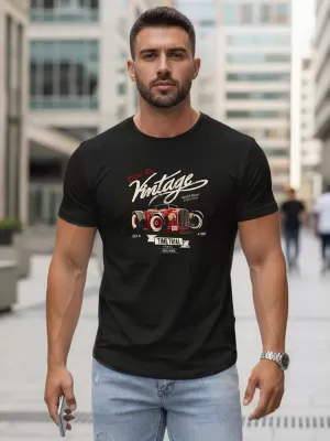 Férfi póló DSTREET NX5094R-BK FEKETE
