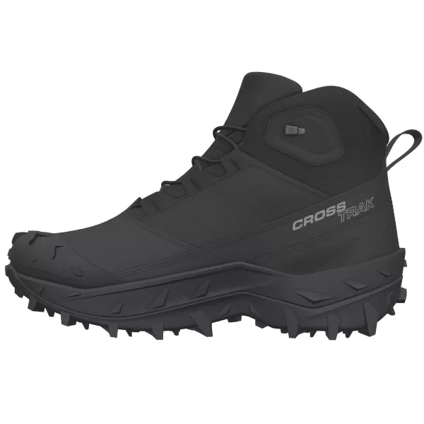  Férfi cipők SALOMON CROSSTRAK WATERPROOF L47570200 FEKETE/FEKETE/ASZFALT 