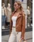 Női kabát DSTREET TY5715 BARNA