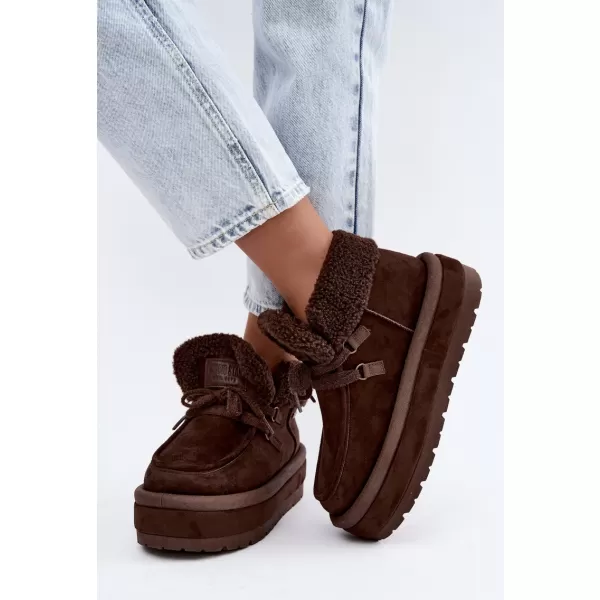  Női cipők BIG STAR SHOES UU274214 BARNA/BÉZS ÁRNYÉKOK 