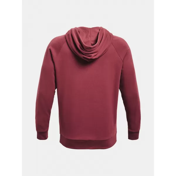  Férfi pulóver UNDER ARMOUR RIVAL FLEECE BIG LOGO HD 1357093-652 PIROS 