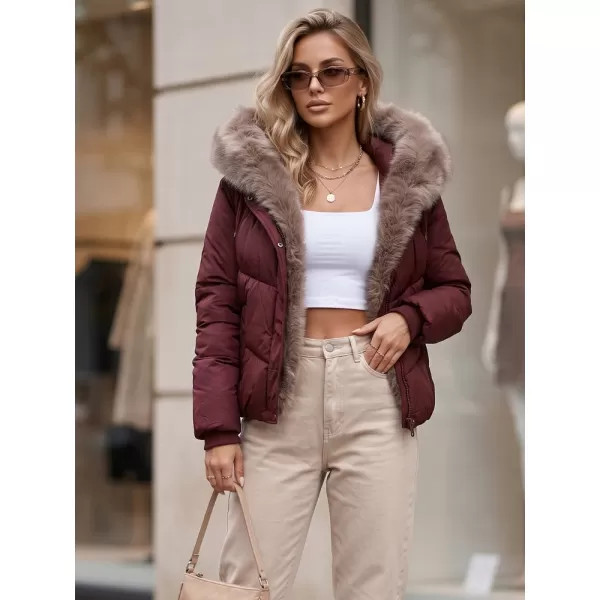  Női kabát DSTREET TY5985 BURGUNDIA 