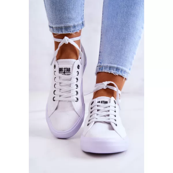  Női tornacipő BIG STAR SHOES W274835 FEHÉR 