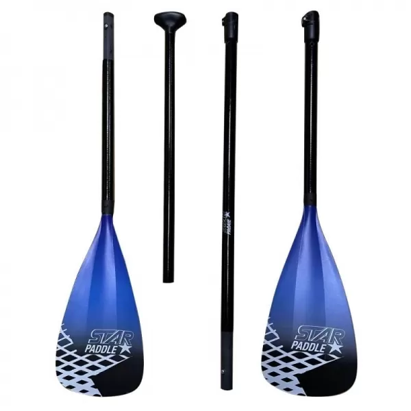  Lapát STAR Fiberglass 4T Combo FEKETE 