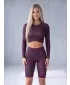 Női prémium térdig érő leggings (új méretek) ALTISPORT VOJ/ALW072LEG06 BORVÖRÖS