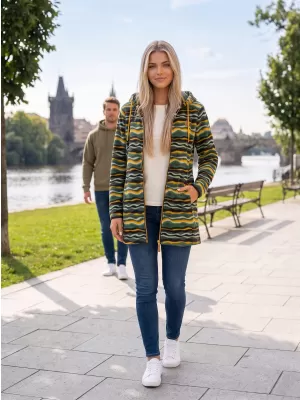 Női polár pulóver ALTISPORT ILANI KHAKI