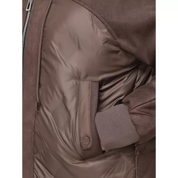  Női kabát DSTREET TY6092 BARNA 