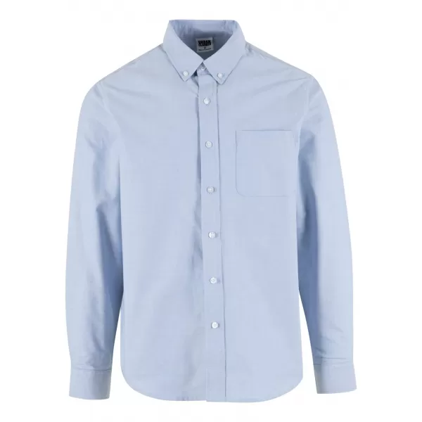  Férfi ing URBAN CLASSICS TB8094 VILÁGOS HORIZONT KÉK 
