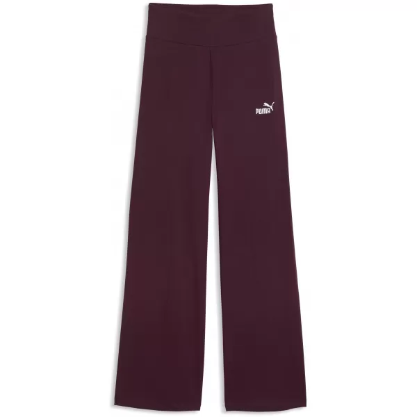  Női leggings PUMA ESS SMALL NO. 1 LOGO HIGH-WAIST STRAIGHT 68242924 RUBIN NOIR 