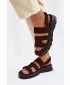 Női szandál BIG STAR SHOES TT274483 BARNA/BÉZS