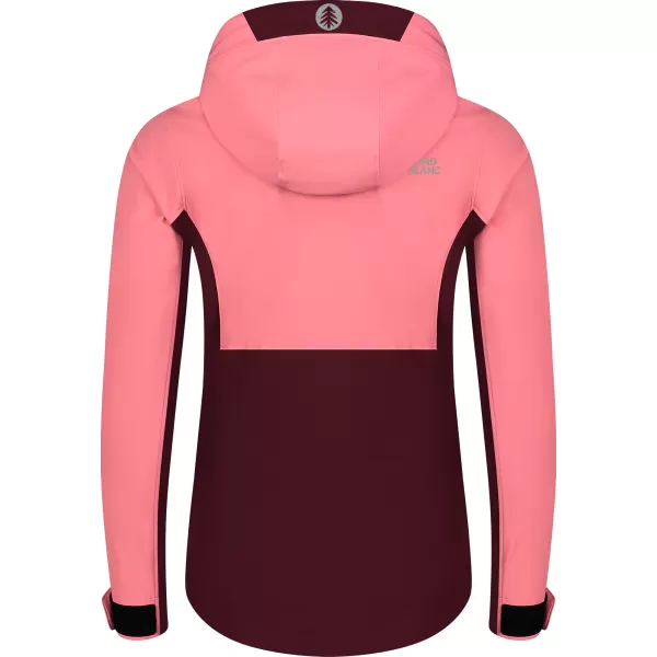  Női softshell kabát NORDBLANC BLINK NBSSL8320 RÓZSASZÍN 