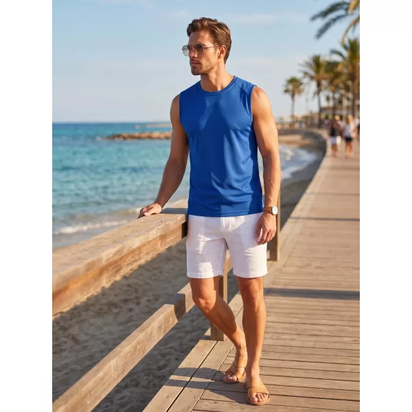  Férfi sport tank felső MALFINI BREEZE 820 KIRÁLYKÉK 