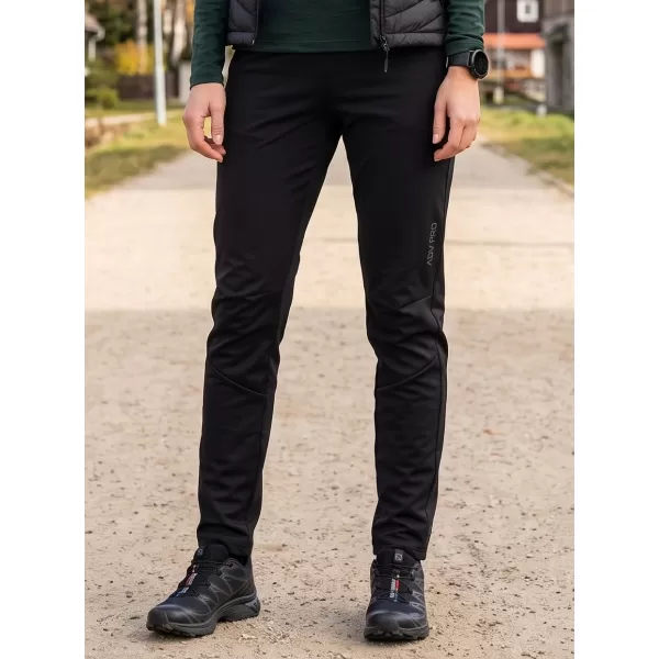  Női softshell nadrág ALPINE PRO ABARA 2 FEKETE 