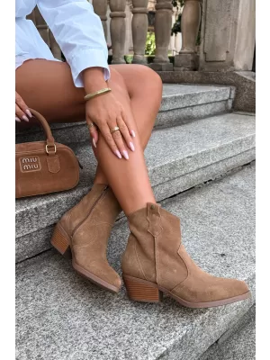 Női bokacsizma BIG STAR SHOES TT274953 BÉZS