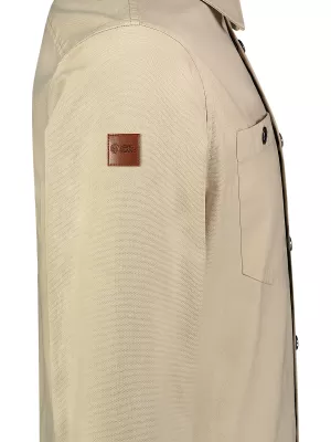Férfi flanel ing NORDBLANC HAZE NBSSM8370 BÉZS
