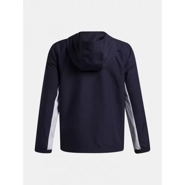  Fiú kabát UNDER ARMOUR UA B RIVAL WVN JACKET 1390154-410 KÉK 